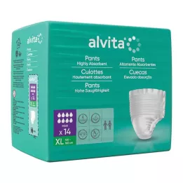 ALVITA Hlače za inkontinenciju maxi xl, 14 kom