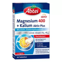 ABTEI Magnezij 400+kalij tablete, 30 kom