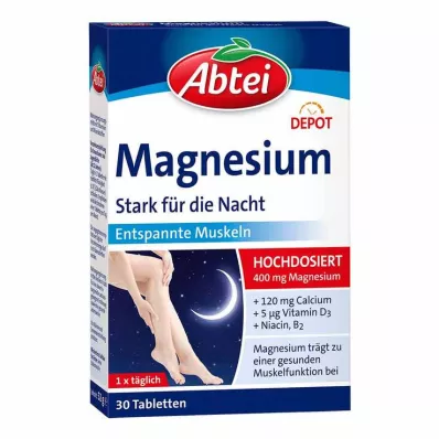 Abbey Magnesium Strong for the Night Depot tablete, 30 kom