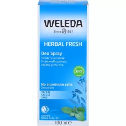WELEDA Herbal Fresh dezodorans u spreju kadulja, 100 ml