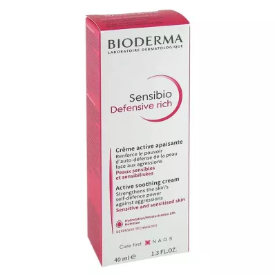 Bioderma Sensibio Defensive bogata tuba, 40 ml