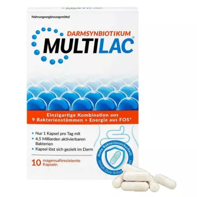 MULTILAC Darmsynbiotic Gastric Saftres.Kapseln, 10 STS