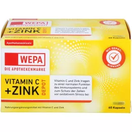 WEPA Vitamin C+cink kapsule, 60 sati