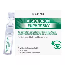VISIODORON Euphrasia kapi za oko, 10X0,4 ml