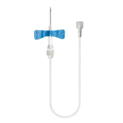 Venofix Safety Venenpunkt.23 G 0,65x19mm 30cm plavi, 1 kom