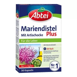 ABTEI Milk Thistle Plus Caps.m.Artichoke TF, 30 kom