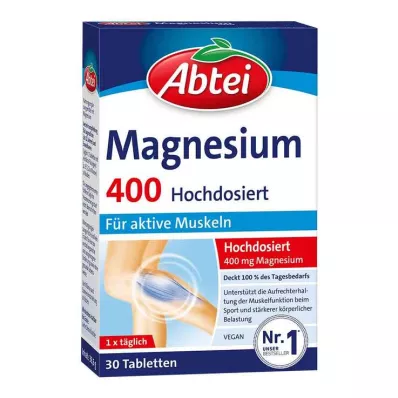 ABTEI Magnezij 400 visokodozne tablete, 30 kom