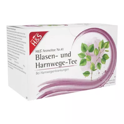 H&amp;S® Filter vrećice čaja za mjehur i mokraćni sustav, 20X2 g