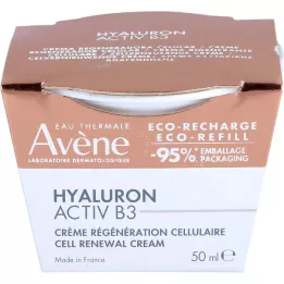 AVENE Hyaluron Activ B3 celularna krema za ponovno punjenje, 50 ml