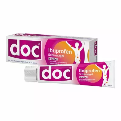 DOC IBUPROFEN Gel protiv bolova 5%, 200 g