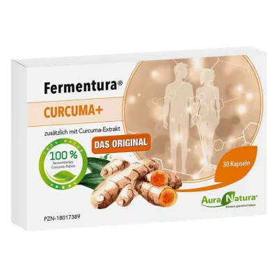 FERMENTURA Curcuma plus kapsule, 30 kom