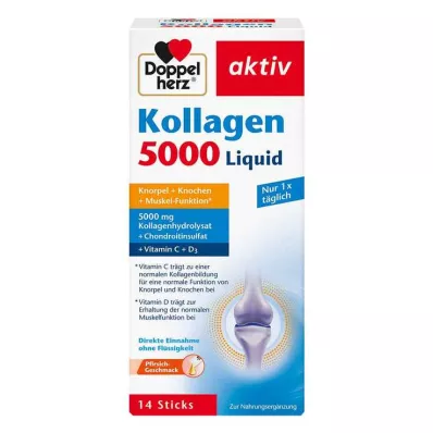 Doppelherz Collagen 5000 tekući štapići, 14X10 ml