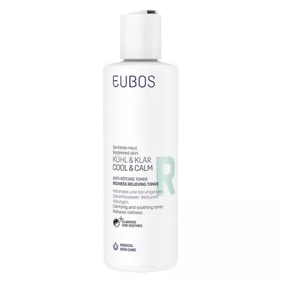 Eubos Cool &amp; prozirni tonik protiv crvenila, 200 ml