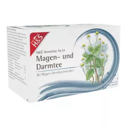 H&S filter vrećica čaja za želudac i crijeva, 20X2,0 g