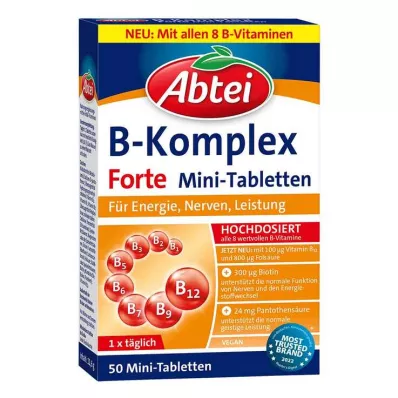 Abbey Vitamin B Complex forte tablete, 50 kom Abbey Vitamin B Complex forte tablete, 50 kom