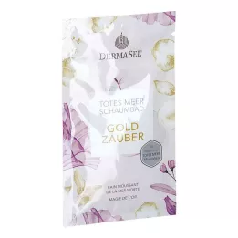 DERMASEL Pjenušava kupka iz Mrtvog mora Gold Magic, 40 ml