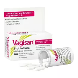 VAGISAN ProbioFlora Lactic Acid Bacterial Vaginal Caps., 8 kom