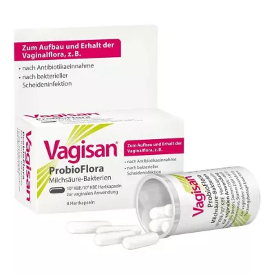 Vagisan Probioflora bakterije mliječne kiseline tvrde kapsule, 8 kom