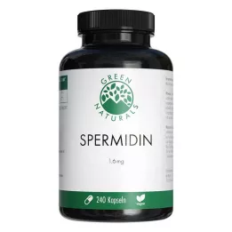 GREEN NATURALS Spermidine 1,6 mg veganske kapsule, 240 kom