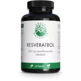 GREEN NATURALS Resveratrol s Veri-te 500 mg vegan, 60 kom