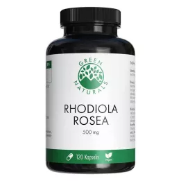 GREEN NATURALS Rhodiola rosea 500 mg Highdos.Kaps., 120 STS