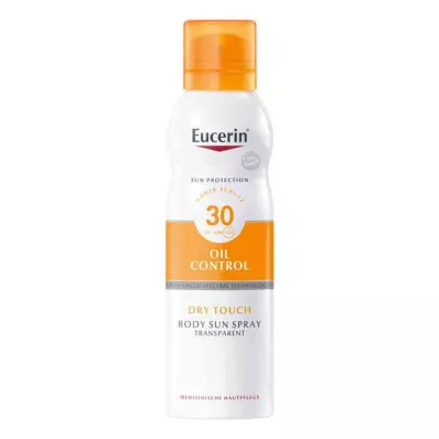 Eucerin Sun Oil Control Dry Touch sprej za tijelo LSF 30 (200 ml) Eucerin Sun Oil Control Dry Touch sprej za tijelo LSF 30 (200 ml)