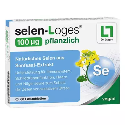 Selen-loges 100 µg biljne filmom obložene tablete (60 kom.) Selen-loges 100 µg biljne filmom obložene tablete (60 kom.)