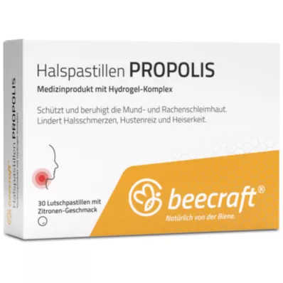 BEECRAFT Pastile za grlo propolis, 30 kom