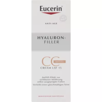 EUCERIN Anti-Age hijaluronski filer CC Cr.mitt.LSF 15, 50 ml