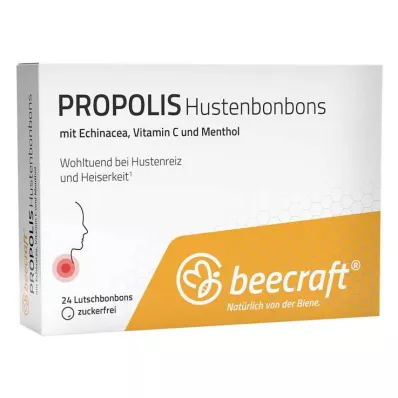 Beecraft Propolis slatkiši protiv kašlja, 24 kom
