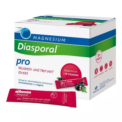 Magnesium Diasporal pro + B-Vit.Musk.+ Nerves Direct, 30 kom