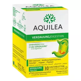 AQUILEA Tablete za žvakanje za probavu, 30 kom