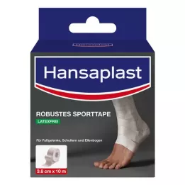 HANSAPLAST robusna sportska traka 3,8 cmx10 m bijela, 1 kom
