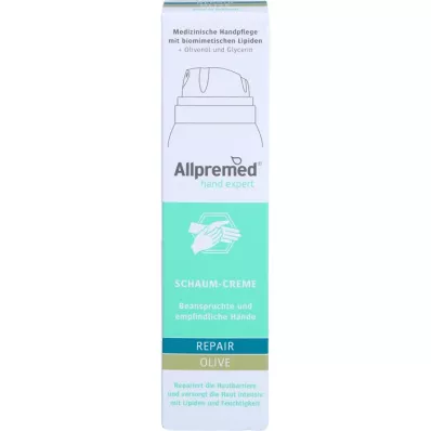 ALLPREMED hand expert REPAIR Maslinasta pjenasta krema, 100 ml