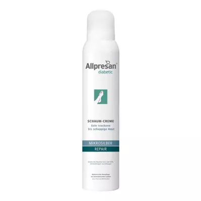 Allpresan diabetic microsilver + obnavljajuća pjenasta krema, 200 ml Allpresan diabetic microsilver + obnavljajuća pjenasta krema, 200 ml
