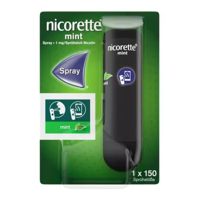 nicorette Mint sprej s 1 mg nikotina po spreju, 1 kom