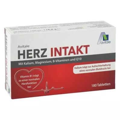 Heart Intact s tabletama kalija + magnezija + vitamina B, 120 kom
