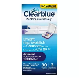 CLEARBLUE Test štapići za praćenje plodnosti 30+3, 33 kom