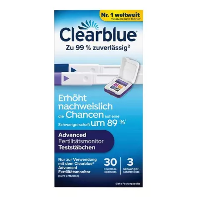 Clearblue štapići za mjerenje plodnosti 30 + 3, 33 kom