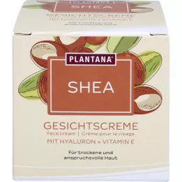 PLANTANA Shea krema za lice hijaluronska kiselina &amp; Vitamin E, 50 ml