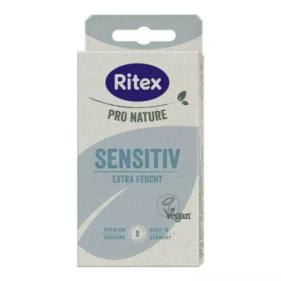 Ritex Pro Nature Sensitive veganski kondomi, 8 kom