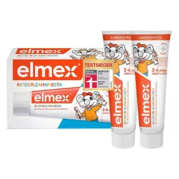 ELMEX Dječja pasta za zube 2-6 godina Duo Pack, 2X50 ml