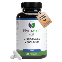 GLYCOWOHL vitalne liposomalne magnezijeve kapsule visoke doze, 120 kom
