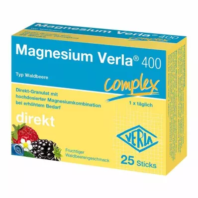Magnesium Verla 400 Wild Berry Direct Granules, 25 kom Magnesium Verla 400 Wild Berry Direct Granules, 25 kom