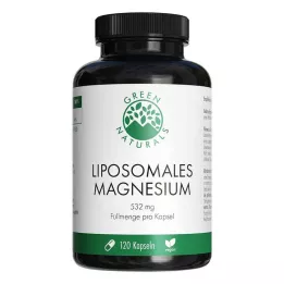 GREEN NATURALS Magnezijev citrat liposomalna v. kapsula, 120 kom