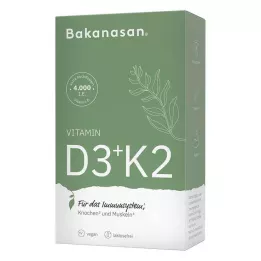 BAKANASAN Vitamin D3+K2 kapsule, 60 kom
