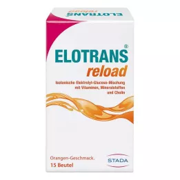 ELOTRANS reload elektrolit u prahu s vitaminima, 15X7,57 g