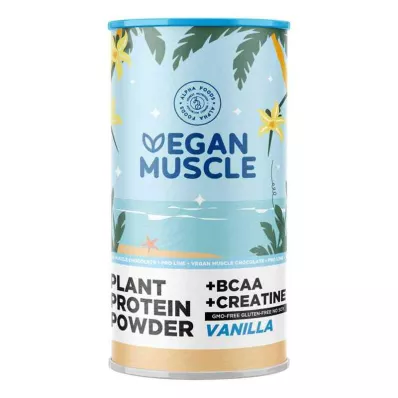 Vegan Muscle Protein Vanilla Protein + Kreatin u prahu (600 g)
