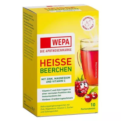 Wepa ljute bobice + vitamin C + cink + magnezij u prahu, 10X10 g
