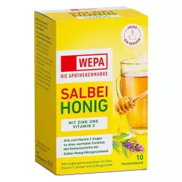 WEPA Kadulja+med+vitamin C+cink u prahu, 10X10 g